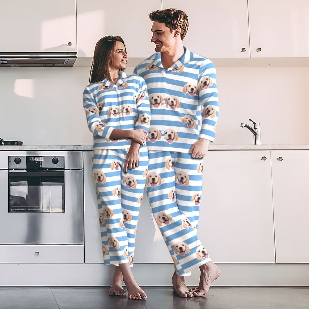 Custom Photo Pajama Custom Face Pet Theme Cute Gifts