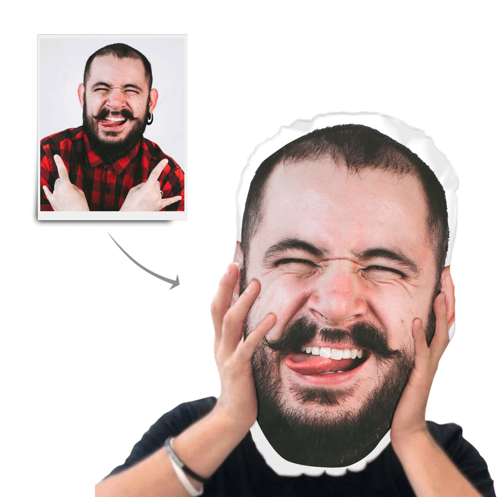 Custom Shaped Pillow Personalized Pet or Loved One in Full Body or Head Design Unique Gift for Home & Heart