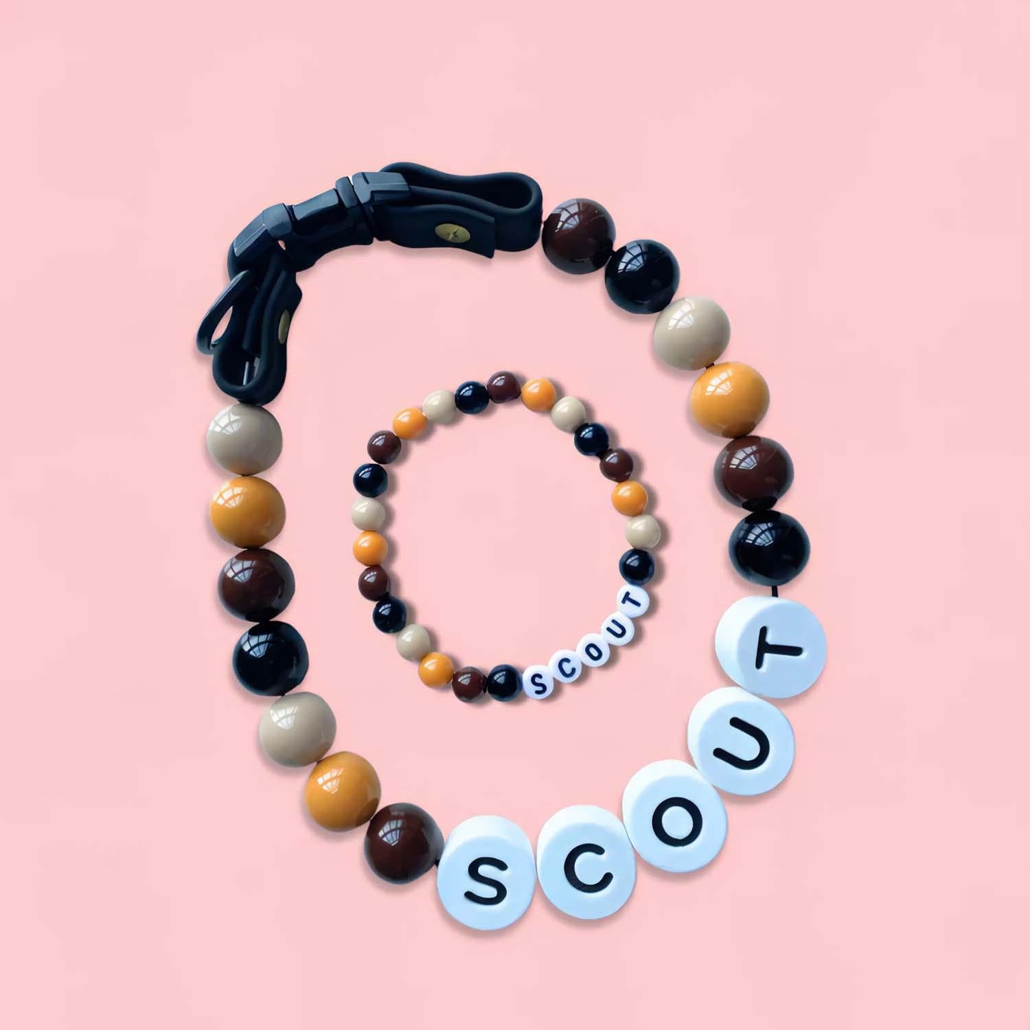 Personalized Pet Name Necklace – Comes with a Free Matching Bracelet